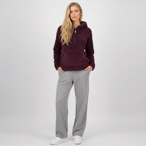 (#87)PINK Victoria’s Secret 1/2 Zip Oversized Sherpa Pullover